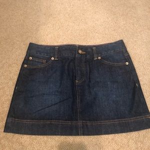 EUC Lilly Pulitzer Kent Denim Mini. Size 0